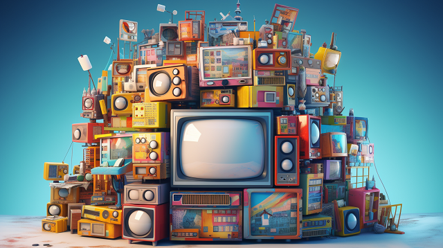 kolorowe telewizory